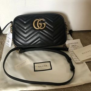Gucci Marmont Matelasse Shoulder Bag